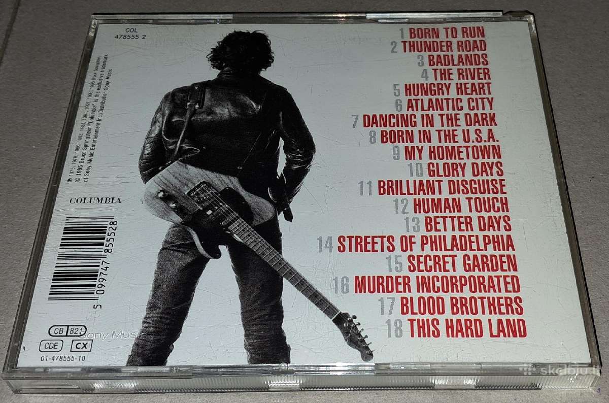 Bruce Springsteen – Greatest Hits (Audio CD) - nuotraukos Nr. 2