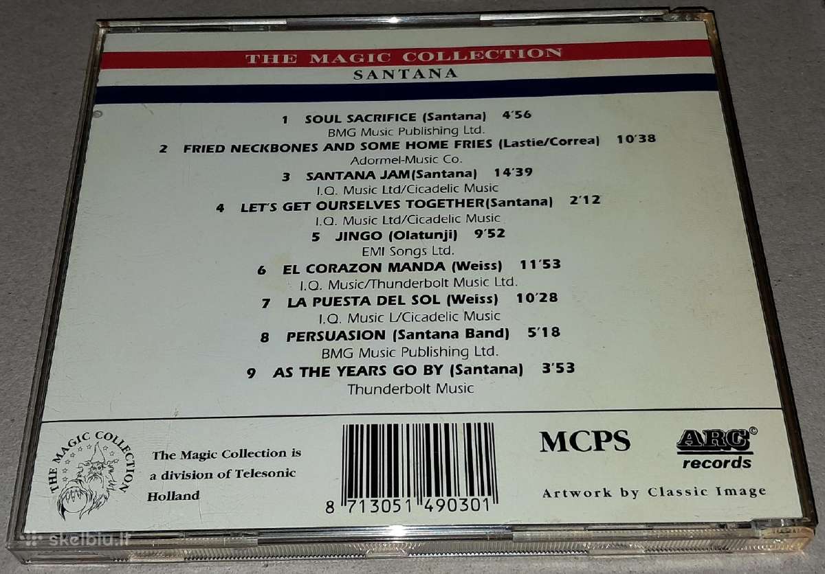 Santana – The Magic Collection (Audio CD) - nuotraukos Nr. 2