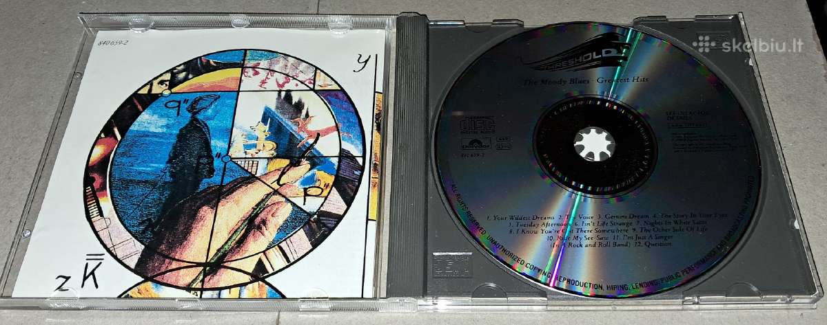 The Moody Blues – Greatest Hits (Audio CD) - nuotraukos Nr. 3