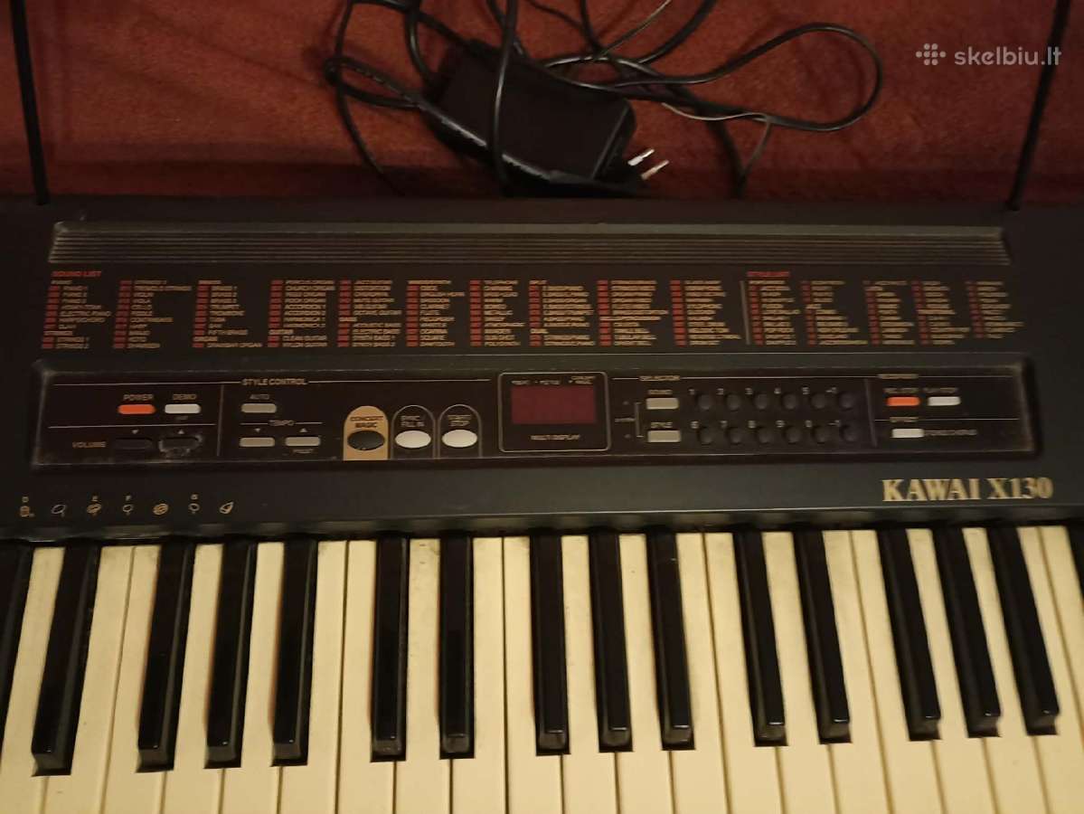 Sintezatorius Kawai X130 - nuotraukos Nr. 2