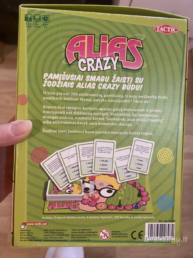 Stalo žaidimas Alias crazy - nuotraukos Nr. 5