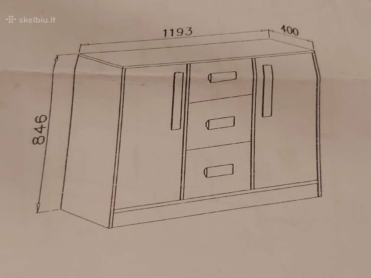 250€ vaiko kambario baldai - nuotraukos Nr. 5
