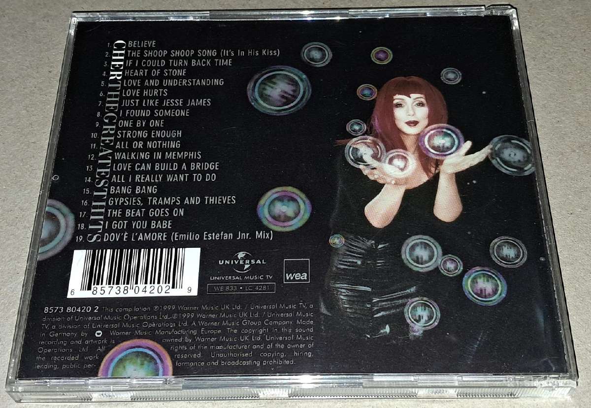 Cher – The Greatest Hits (Audio CD) - nuotraukos Nr. 2