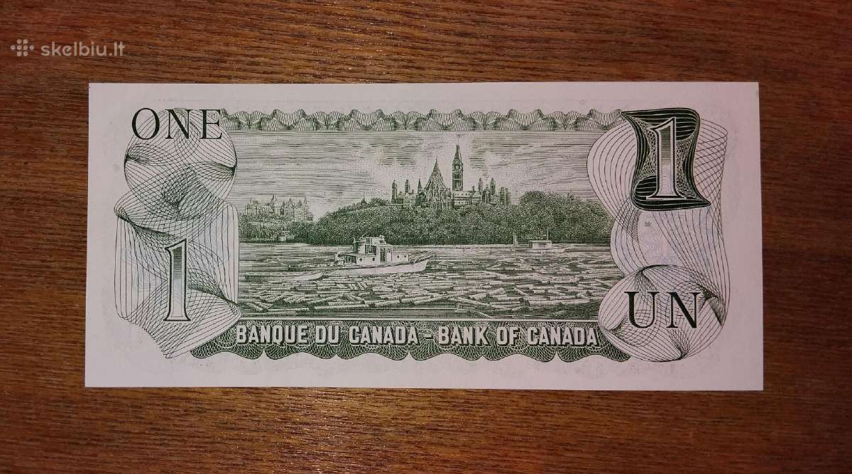 Kanados 1 $ banknotas - nuotraukos Nr. 2