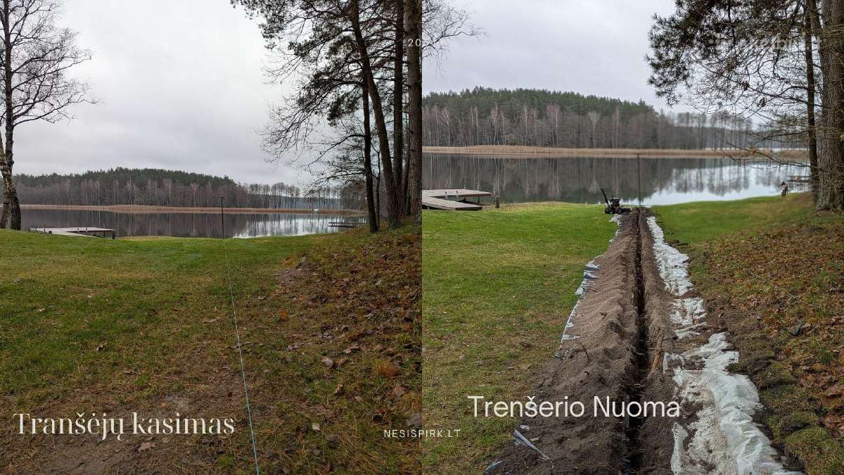 Tranšėjų kasimas - nuotraukos Nr. 3