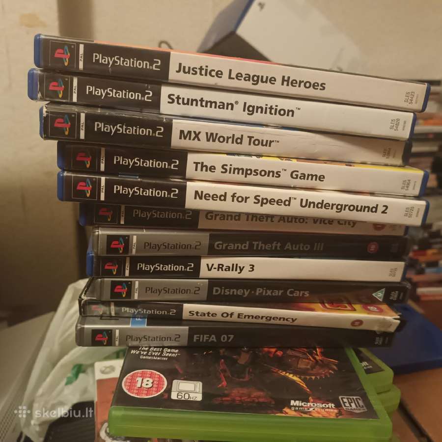 Playstation 2 žaidimai 12.12 Panevezyje, siuntimas - nuotraukos Nr. 2