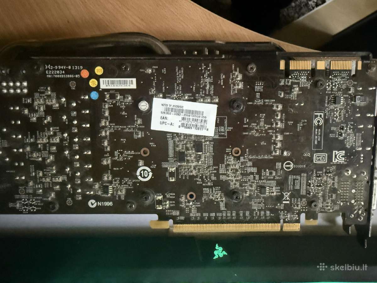 Msi gtx770 grafikinė plokštė - nuotraukos Nr. 4