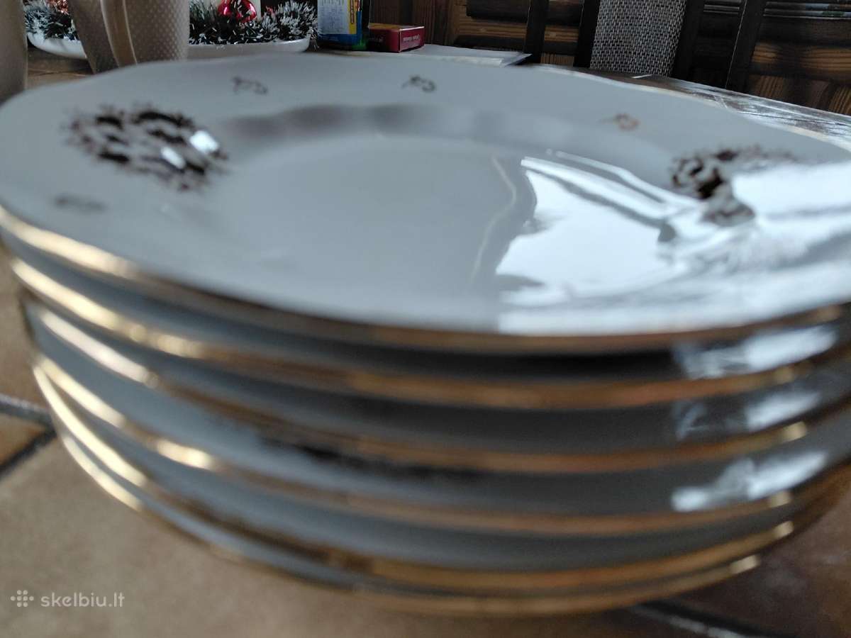 6 lėkštės antram patiekalui - nuotraukos Nr. 4