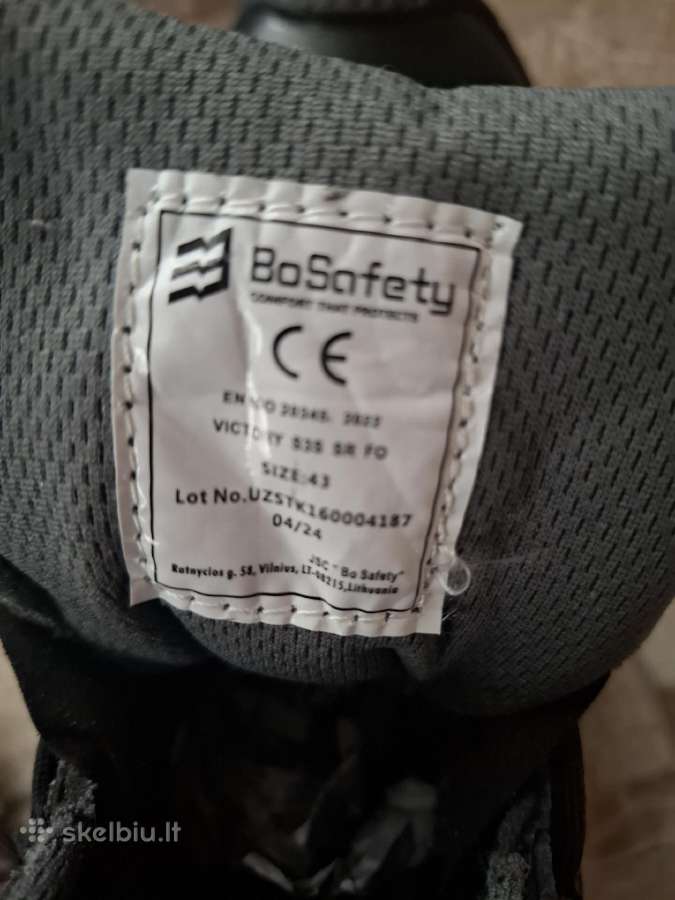 Darbiniai batai Bosafety comfort - nuotraukos Nr. 6