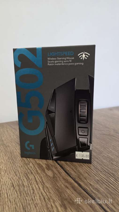 Nauja! Logitech G502 Lightspeed Gaming (Ne X ver.)