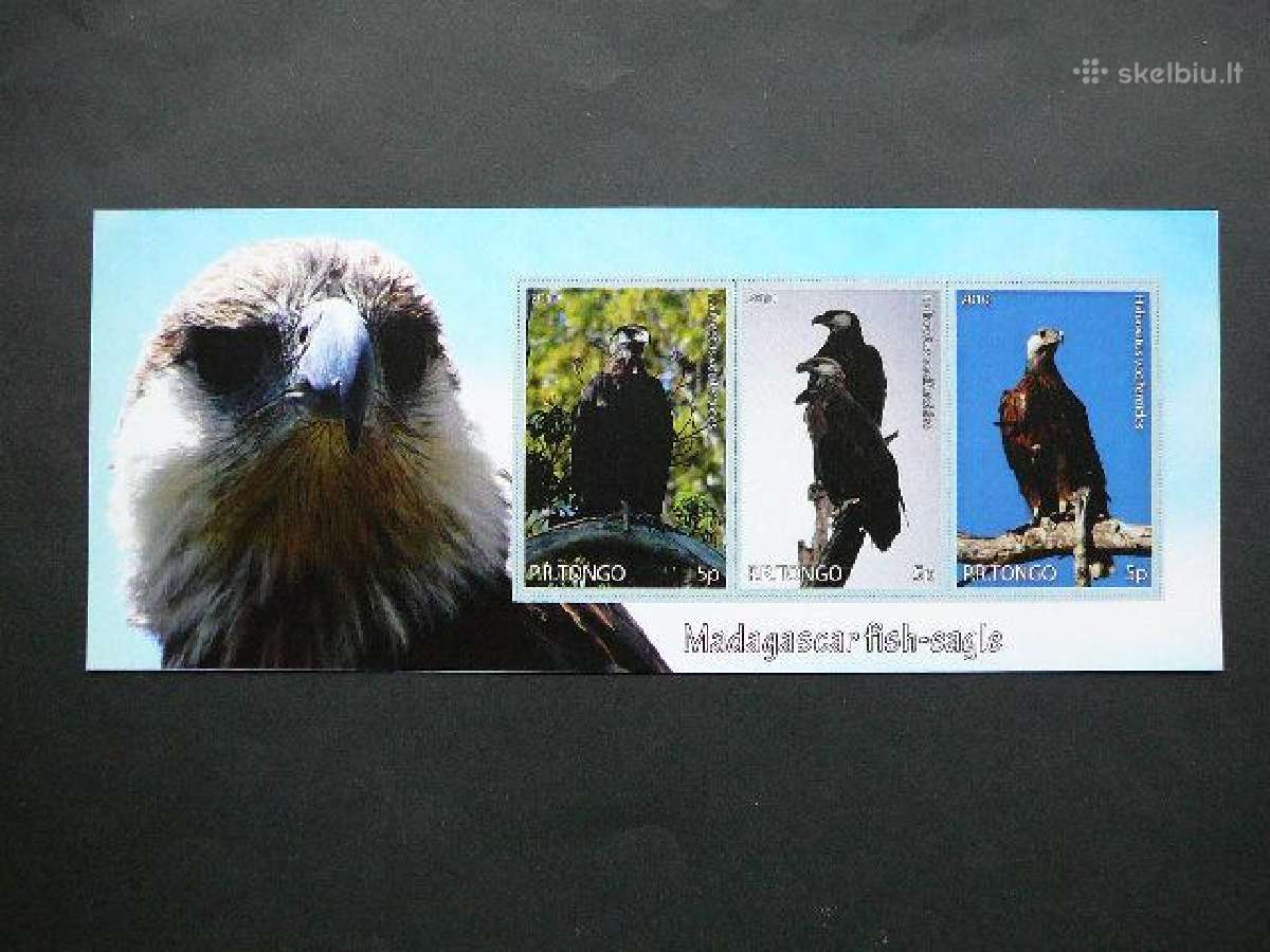 Ereliai Pauksciai Tonga 2010 Mnh tn014