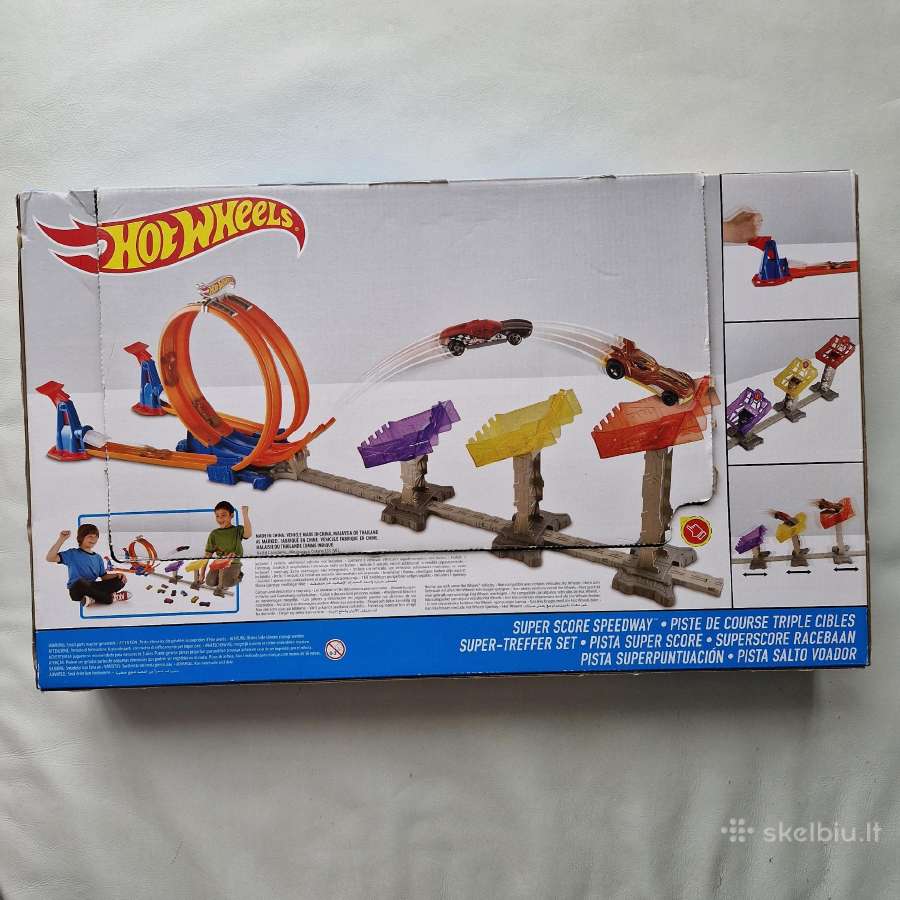 Hot Wheels didžiulė lenktynių trasa su triukais - nuotraukos Nr. 2