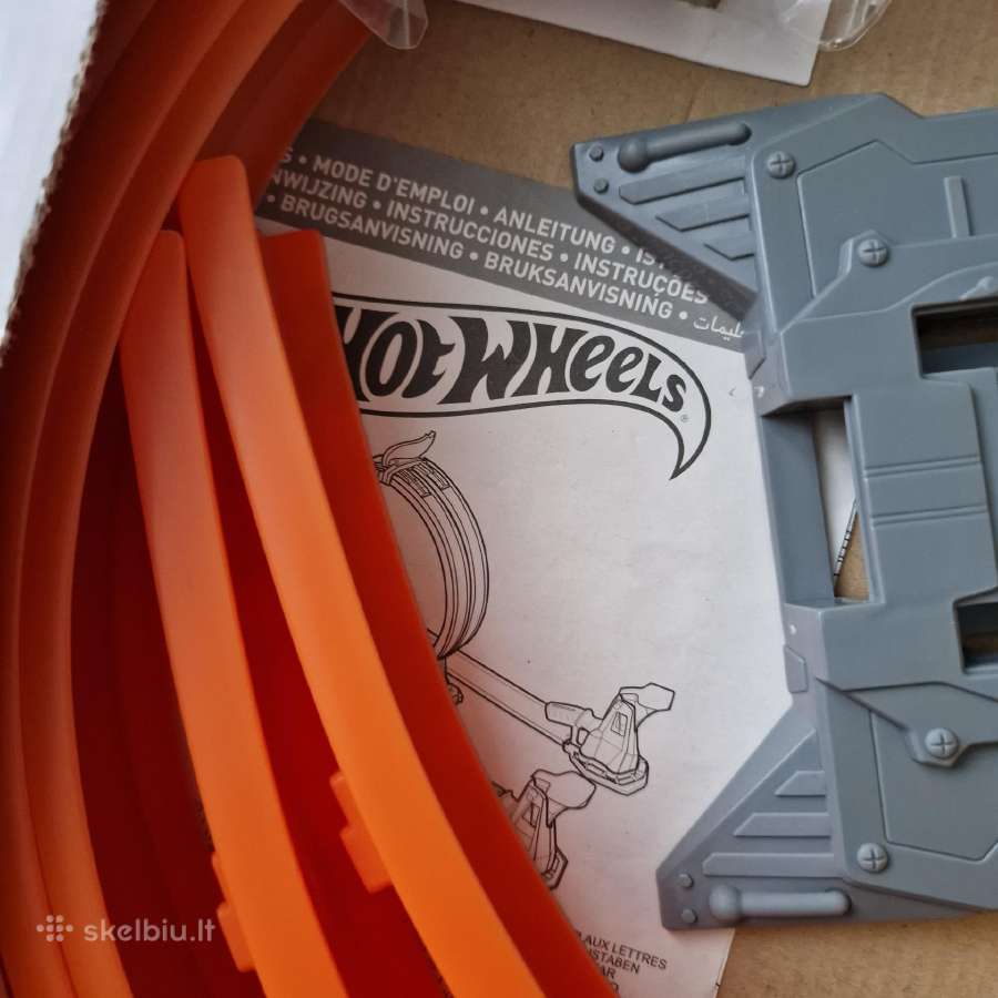 Hot Wheels didžiulė lenktynių trasa su triukais - nuotraukos Nr. 5