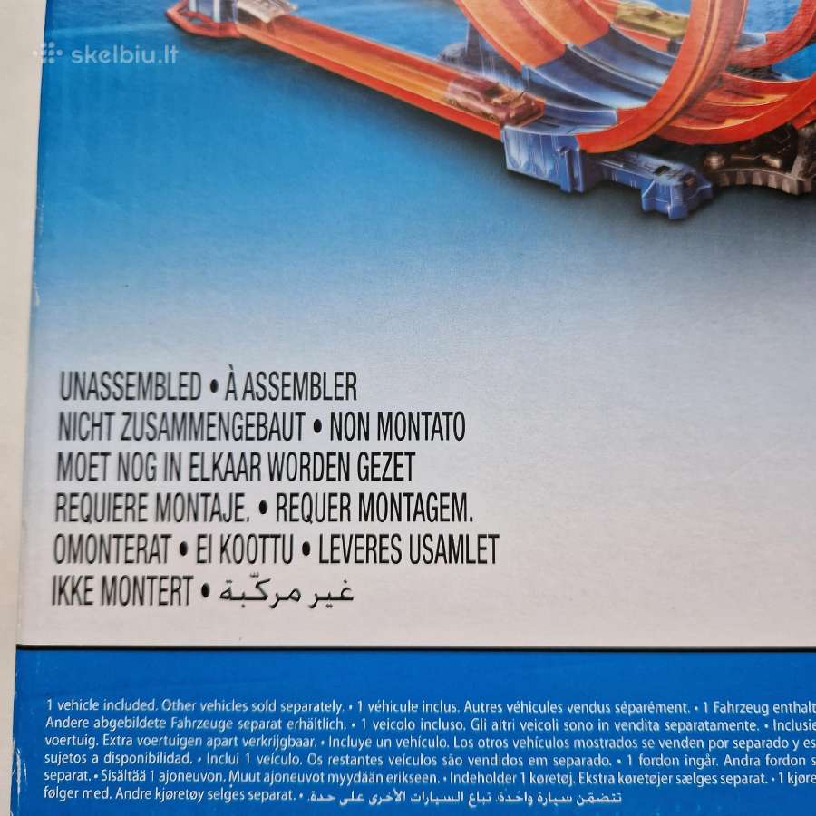 Hot Wheels didžiulė lenktynių trasa su triukais - nuotraukos Nr. 9