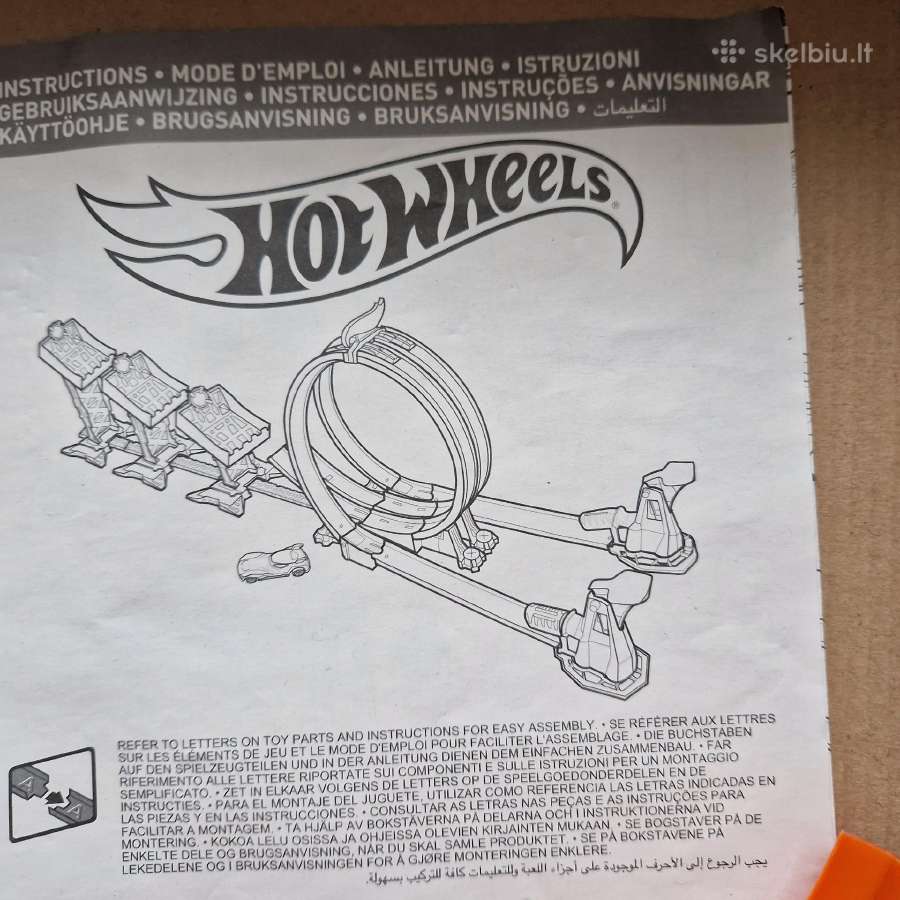 Hot Wheels didžiulė lenktynių trasa su triukais - nuotraukos Nr. 11