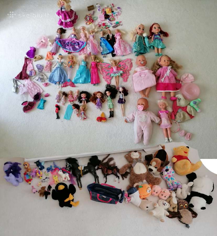 Lėlės Barbie, Ellza ir Ana, Molly, Baby Born. + - nuotraukos Nr. 4