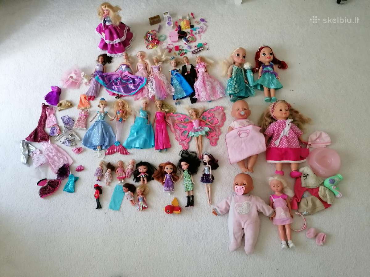 Lėlės Barbie, Ellza ir Ana, Molly, Baby Born. + - nuotraukos Nr. 2