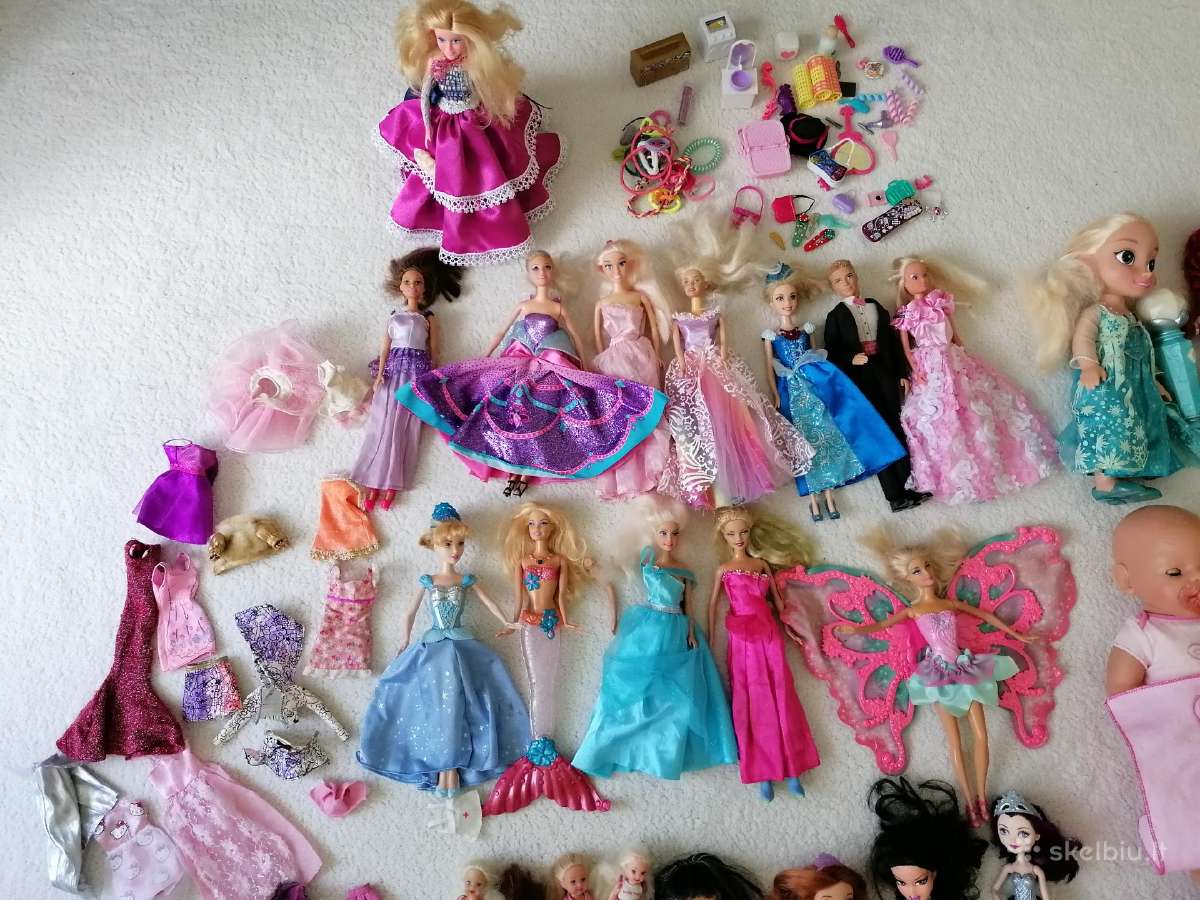 Lėlės Barbie, Ellza ir Ana, Molly, Baby Born. + - nuotraukos Nr. 3