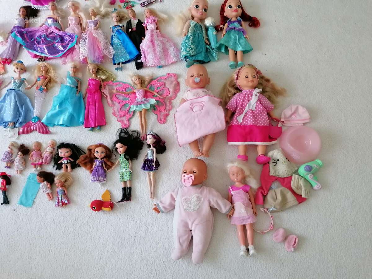 Lėlės Barbie, Ellza ir Ana, Molly, Baby Born. + - nuotraukos Nr. 6