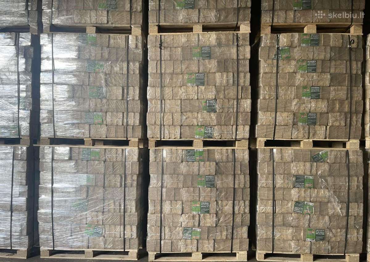Briketai 330eur, granules 375eur - nuotraukos Nr. 2