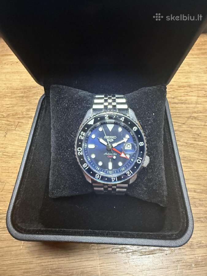 Seiko 5 Sports Gmt "Batman" - nuotraukos Nr. 2