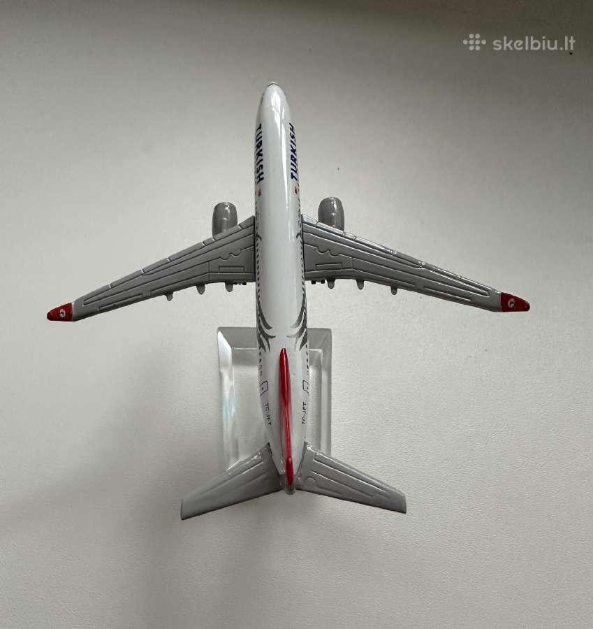 Turkish Airlines Boeing lėktuvo modeliukas - nuotraukos Nr. 2