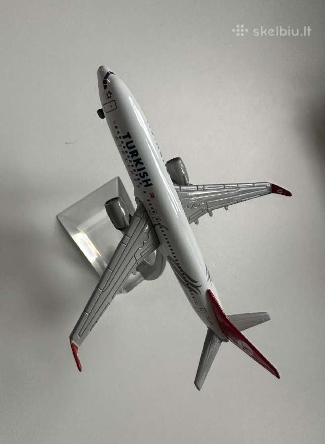 Turkish Airlines Boeing lėktuvo modeliukas - nuotraukos Nr. 4