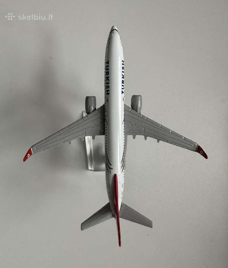 Turkish Airlines Boeing lėktuvo modeliukas - nuotraukos Nr. 7