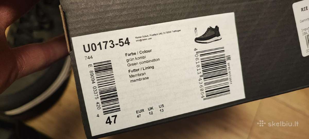 Boots Rieker Evolution size 47 - nuotraukos Nr. 6