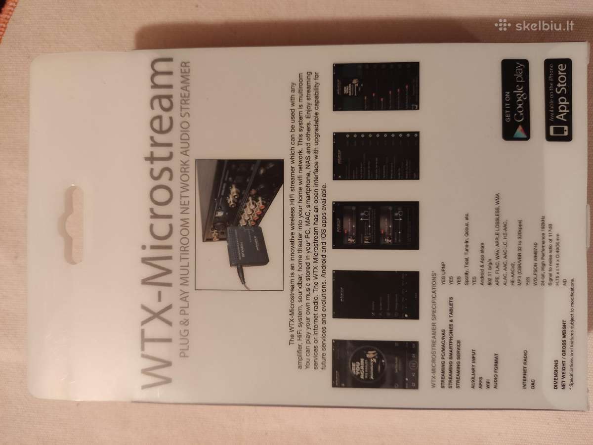 Tinklo grotuvas Wtx Microstream - nuotraukos Nr. 4