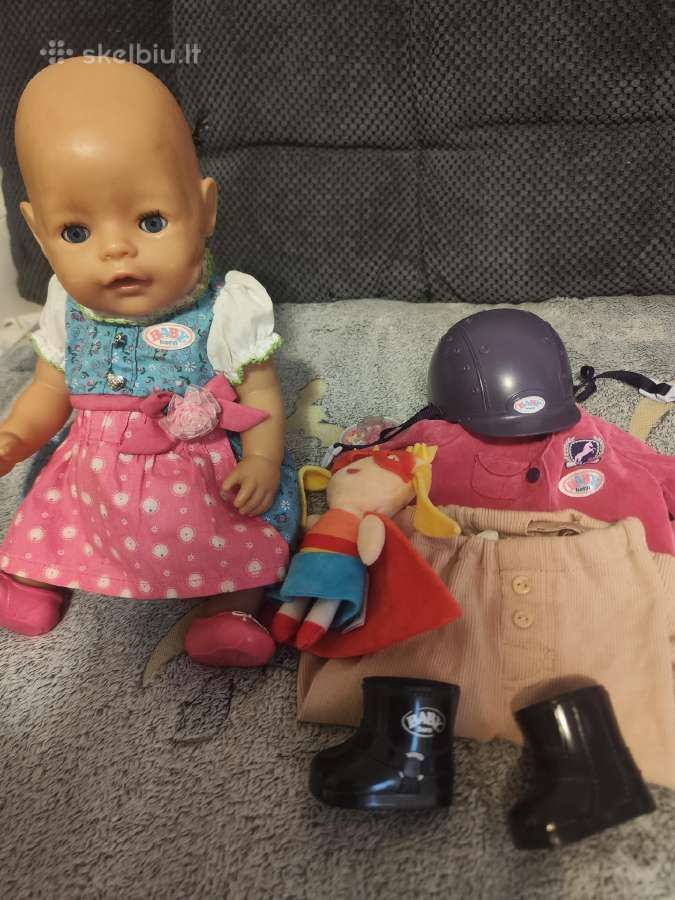 Baby born lėlė su papildomais rūbeliais ( su arkli - nuotraukos Nr. 4