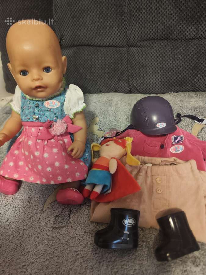 Baby born lėlė su papildomais rūbeliais ( su arkli - nuotraukos Nr. 5
