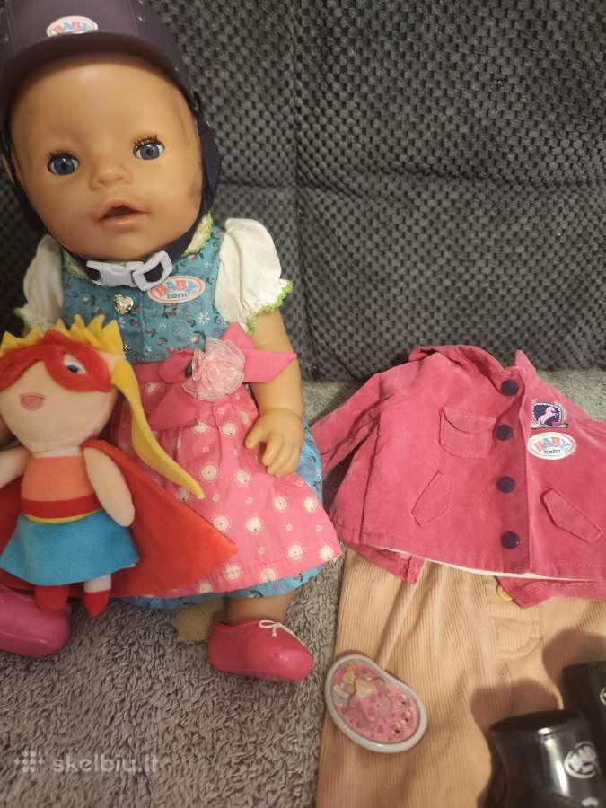 Baby born lėlė su papildomais rūbeliais ( su arkli - nuotraukos Nr. 7