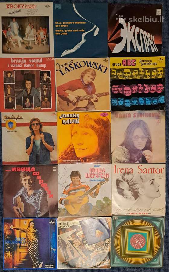 Vinilinės plokštelės - nuotraukos Nr. 10