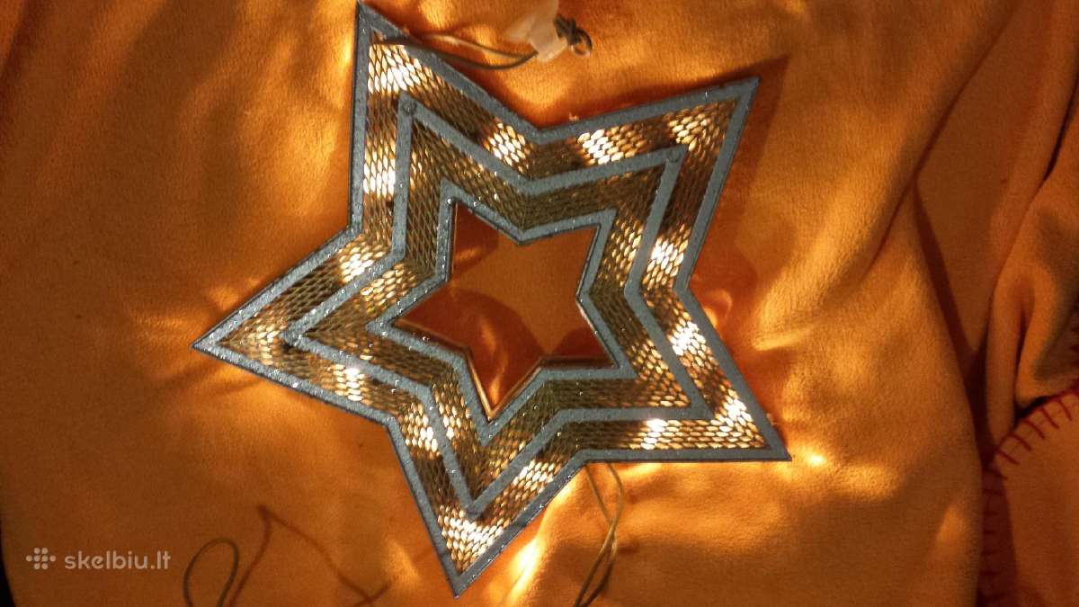 Sviecianti Kaledu dekoracija.skaitykite aprasyma