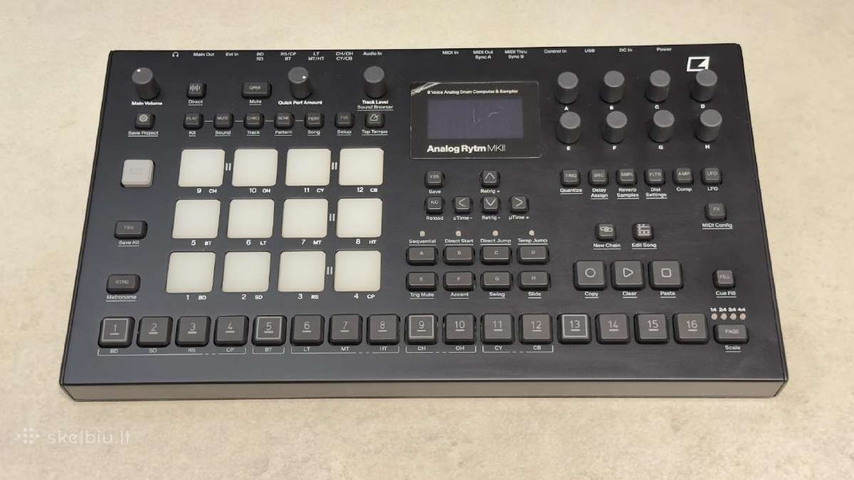 Elektron Analog Rytm Mkii (Black)