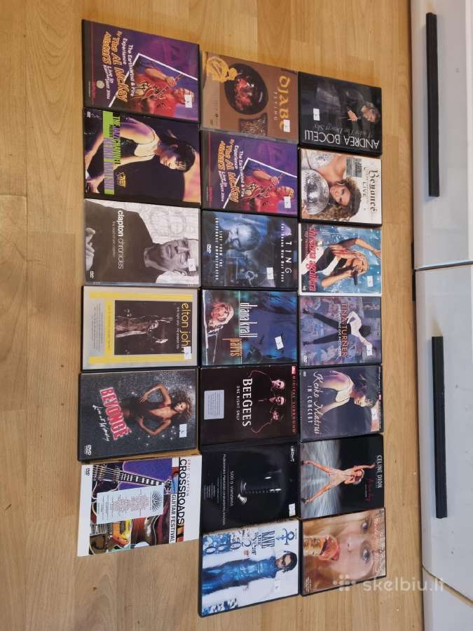 Dvd koncertai