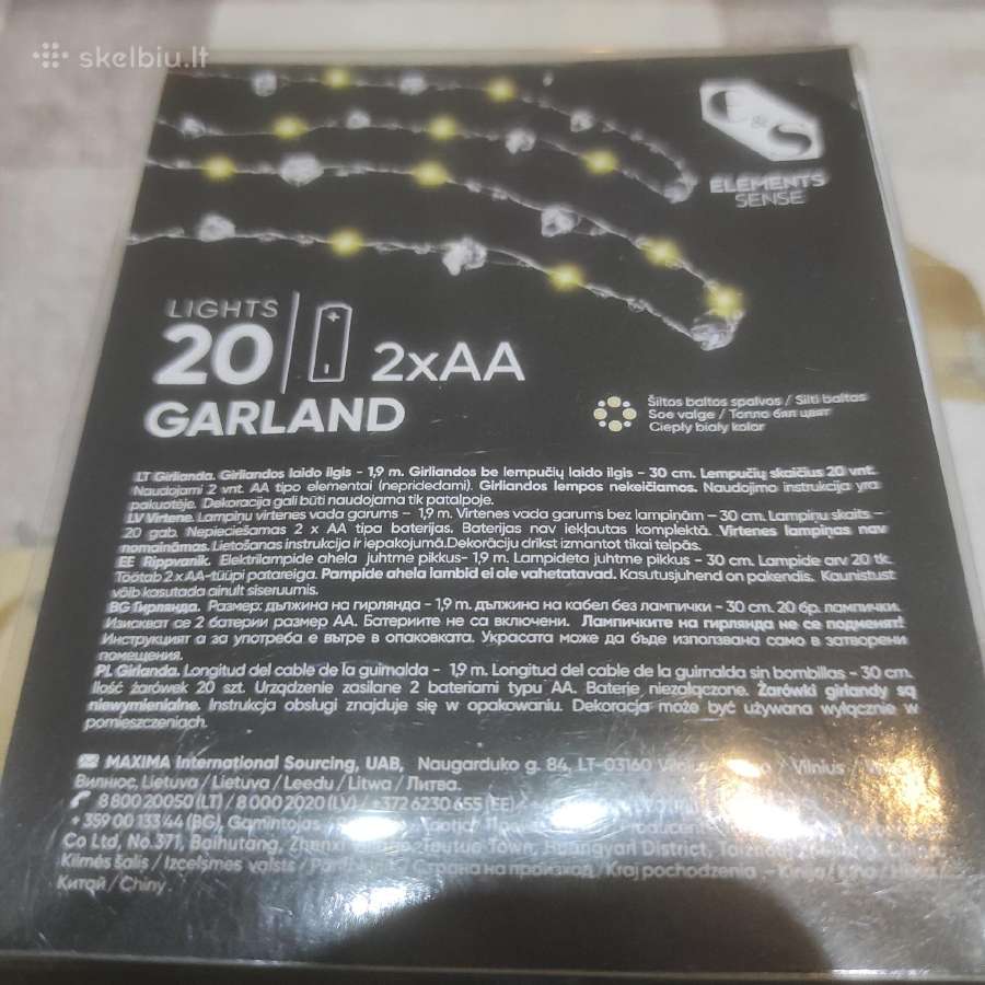 Kalėdinės girliandos - nuotraukos Nr. 4