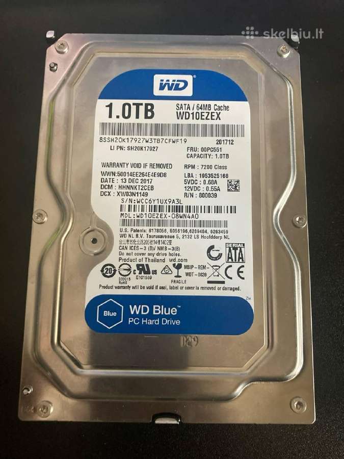 Wd 1tb HDD