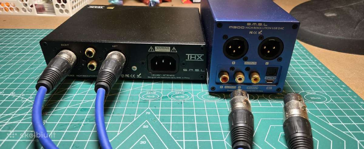 Ausinių stiprintuvas Smsl Sp200 + ir Dac M300 - nuotraukos Nr. 3