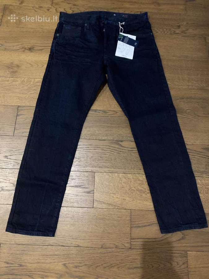 Nauji G-star 3301 Slim selvedge jeans 32/30, 32/32
