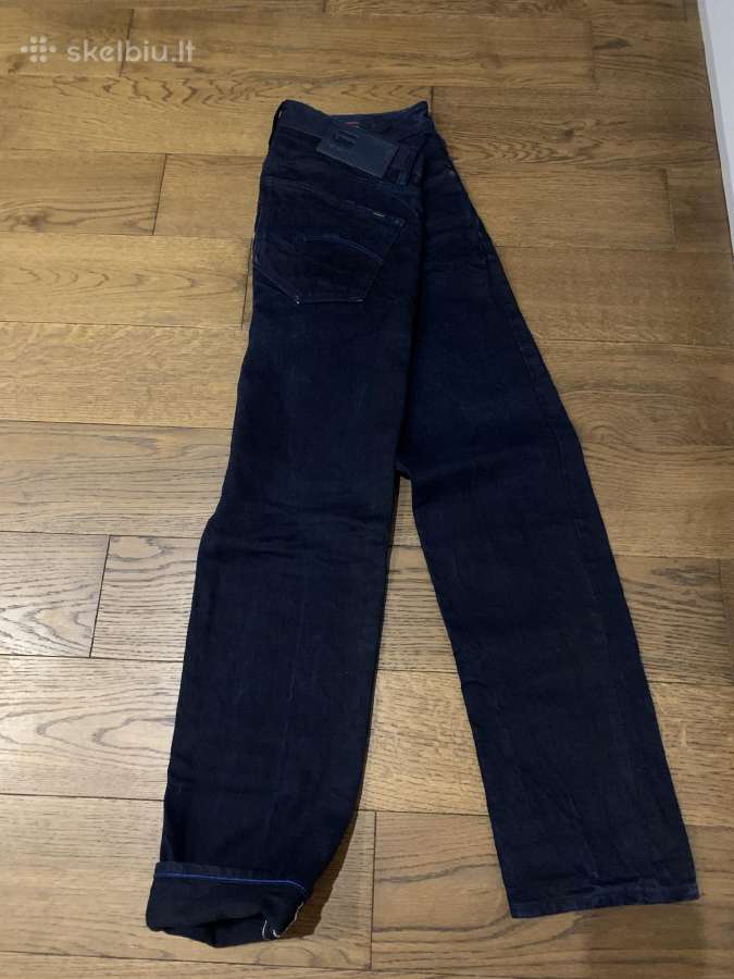 Nauji G-star 3301 Slim selvedge jeans 32/30, 32/32 - nuotraukos Nr. 4