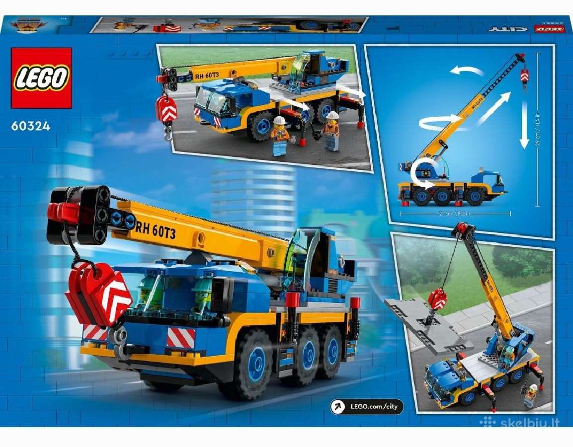 60324 Lego® City Mobilusis kranas - nuotraukos Nr. 3