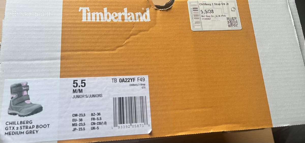 Vaikiški batai timberland
