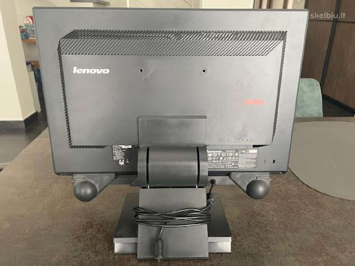 Lenovo 19 coliu LCD monitorius su kolonėlėm 15 Eur - nuotraukos Nr. 2