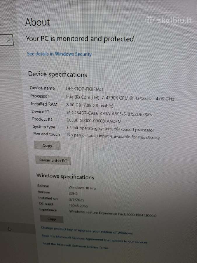 Lenovo Thinkcentre M93z 2 in 1 - nuotraukos Nr. 5