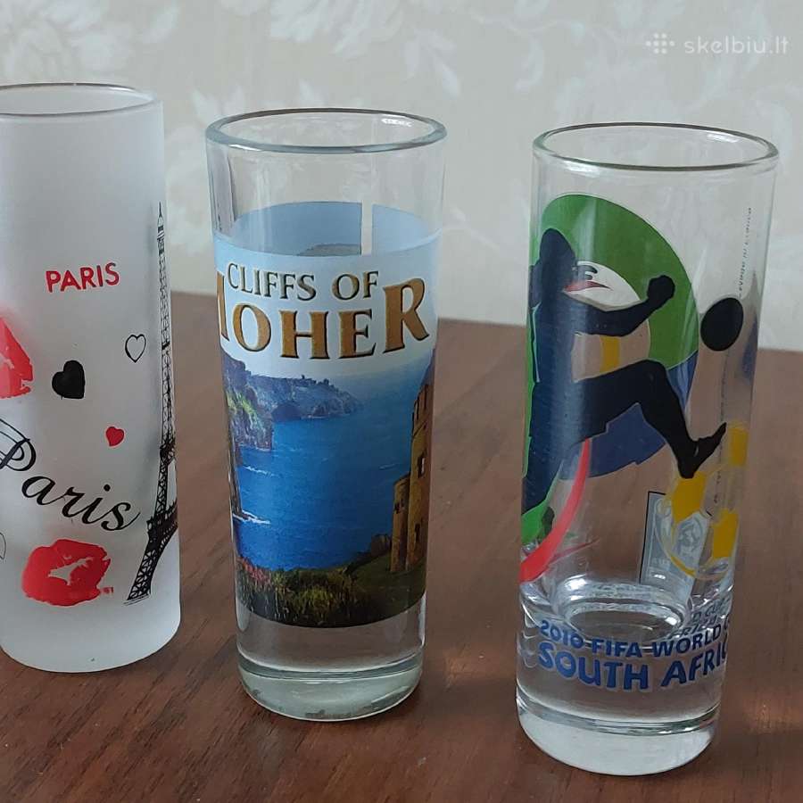 Suvenyrinės mažos stiklinės .Parduodu . - nuotraukos Nr. 16