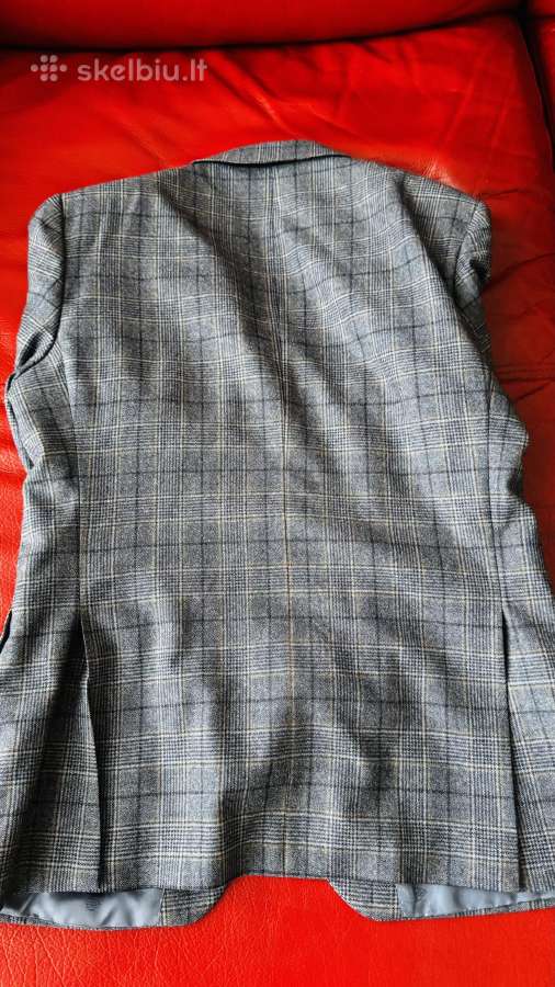 Vilnonis laisvalaikio švarkas - nuotraukos Nr. 2