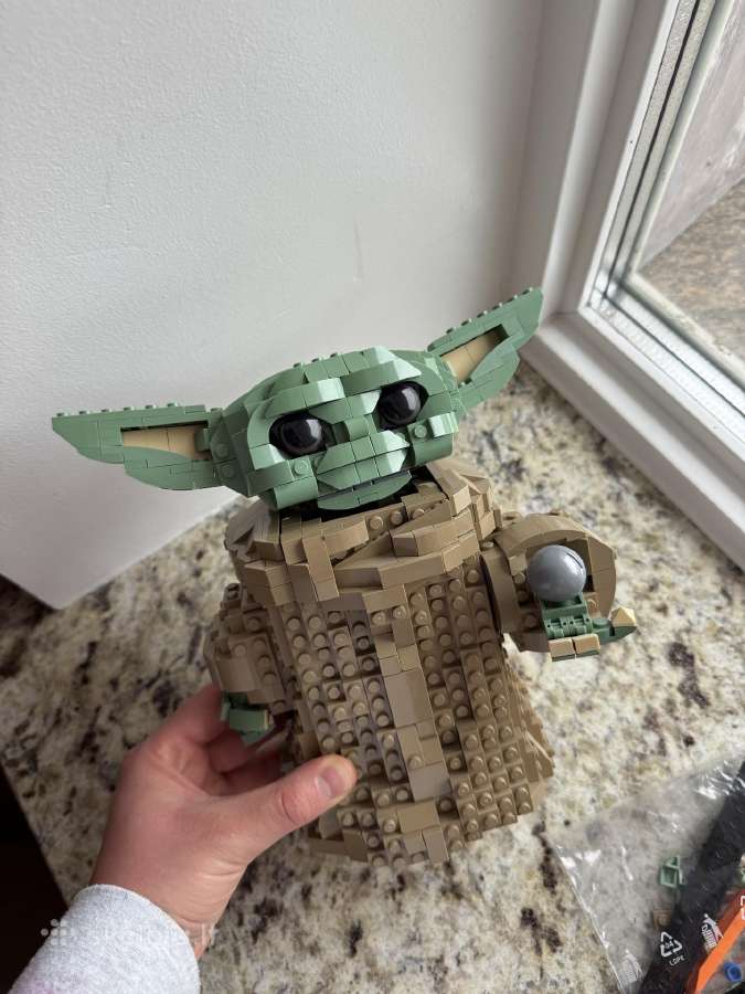 Baby yoda lego - nuotraukos Nr. 4
