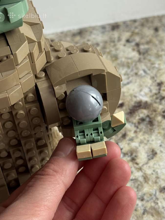 Baby yoda lego - nuotraukos Nr. 6
